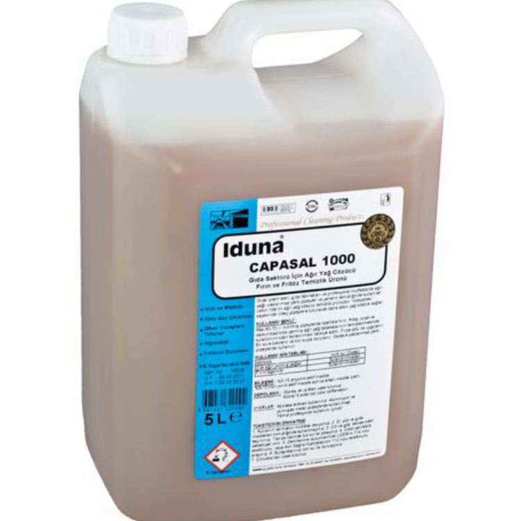 CAPASAL 1000 Gıda Sektörü İçin Ağır Yağ Çözücü Fırın ve Fritöz Temizlik Ürünü