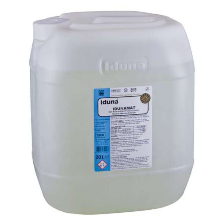 IDUNA MAT Sert Sularda Etkili Protein Çözücü Bulaşık Makinesi Deterjanı