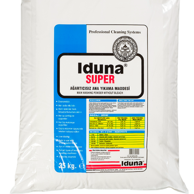 IDUNA SUPER Ağartıcısız Toz Ana Yıkama Ürünü