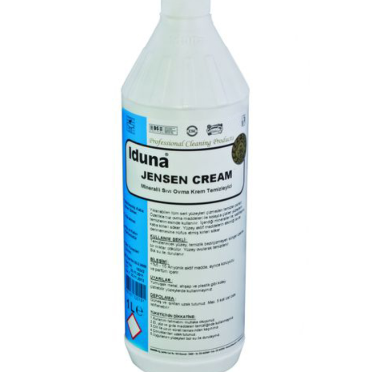 JENSEN CREAM Mineralli Sıvı Ovma Krem Temizleyici