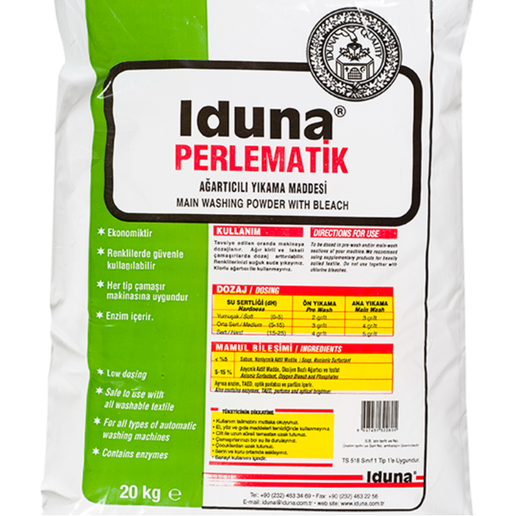 PERLE MATIK Ağartıcılı Toz Ana Yıkama Ürünü