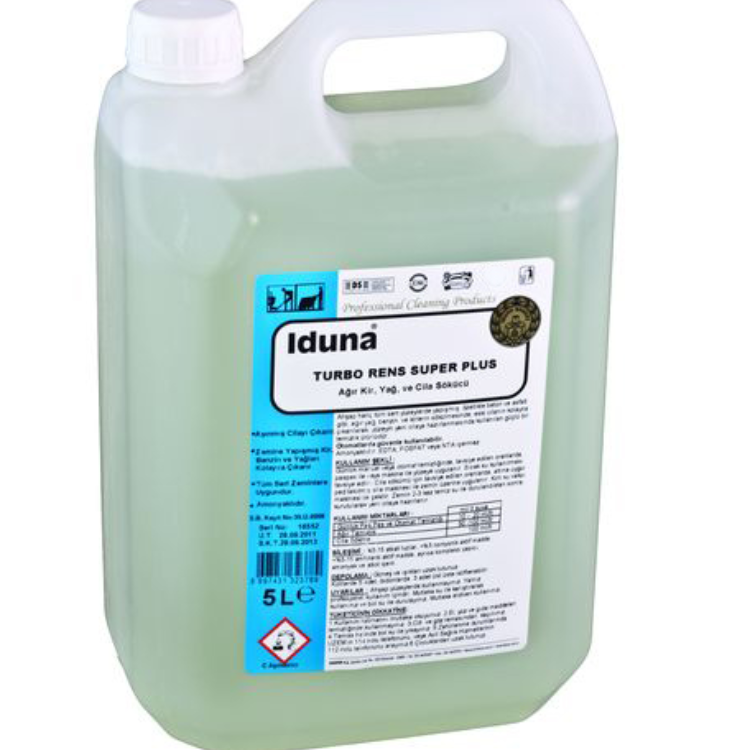 TURBO RENS SÜPER PLUS Ağır Kir, Yağ ve Cila Sökücü